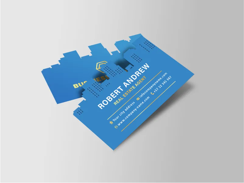 Custom Die Cut Gold Foil Spot UV Matt Lamination 400gsm