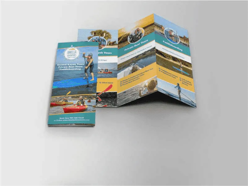 Brochure Real Size (Glossy paper 135gsm)